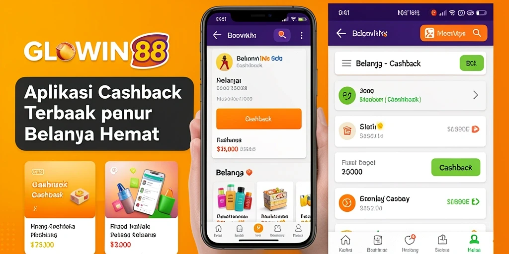 Tampilan antarmuka GLOWIN88 yang menarik dan mudah digunakan.