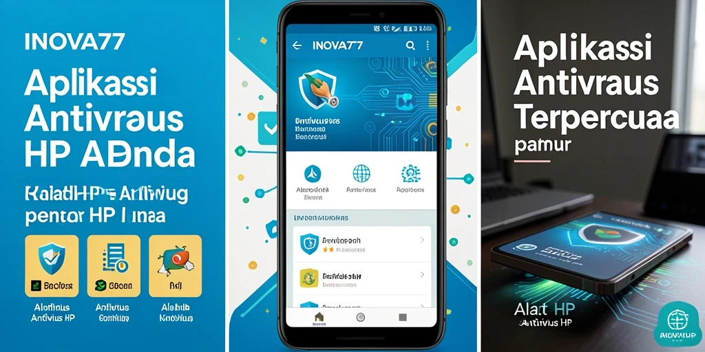Tampilan antarmuka utama INOVA77 yang ramah pengguna dan intuitif.