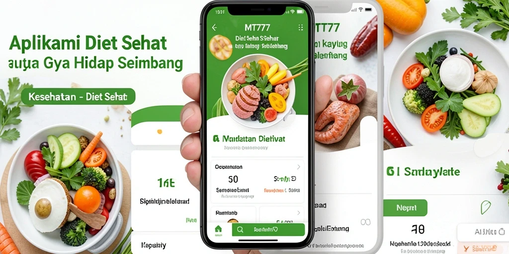 Antarmuka pengguna MT777 yang intuitif untuk Diet Sehat.