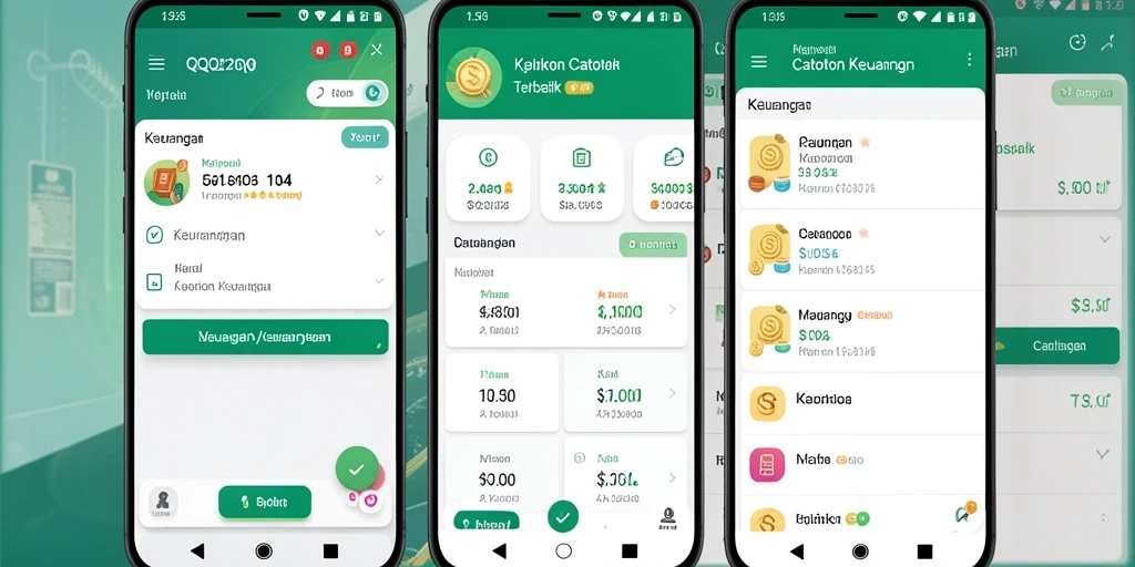 Tampilan antarmuka QQ222 untuk Catatan Keuangan yang intuitif dan efisien.
