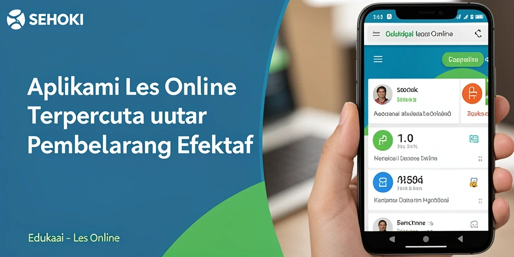 Tampilan antarmuka aplikasi SEHOKI yang menarik dan intuitif.