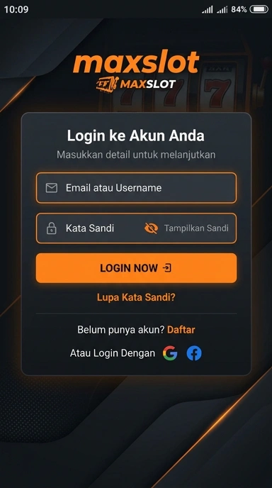 Panduan Masuk Akun maxslot untuk Pengguna Android